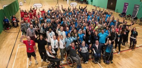 Participants at the 2024 Clyde & Co Stoke Mandeville Challenge